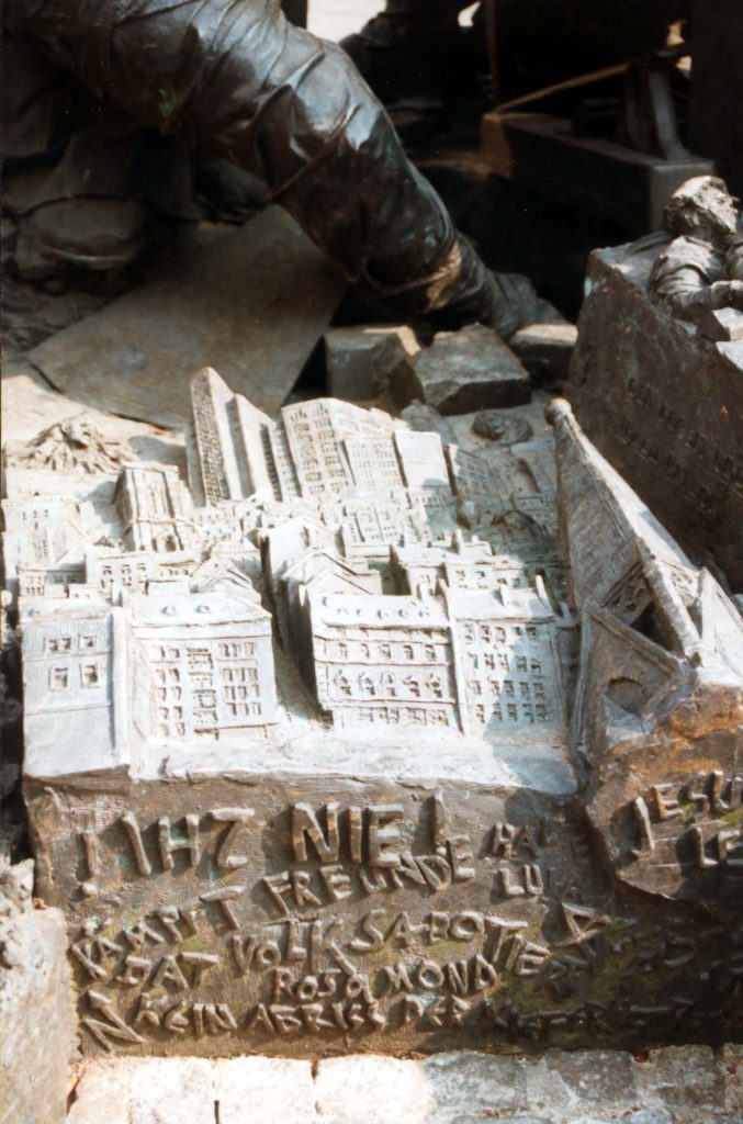 Detail aus dem St. Josephs-Monment von Bert Gerresheim, Foto: H. Schneider